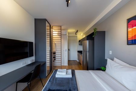 Studio para alugar com 27m², 1 quarto e sem vaga