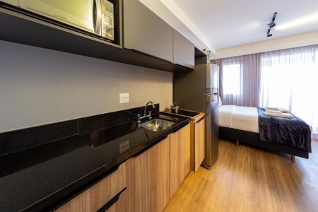 Studio para alugar com 27m², 1 quarto e sem vaga