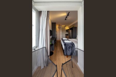 Studio para alugar com 27m², 1 quarto e sem vaga