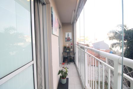 Varanda  de apartamento à venda com 1 quarto, 28m² em Jardim Prudência, São Paulo