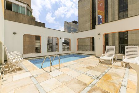 Studio para alugar com 28m², 1 quarto e 1 vaga