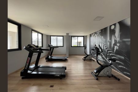 Apartamento à venda com 49m², 2 quartos e 1 vaga Apartamento à venda com 49m², 2 quartos e 1 vagaÁrea Comum - Academia