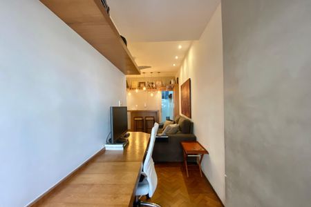 Sala  de apartamento à venda com 1 quarto, 46m² em Ipanema, Rio de Janeiro