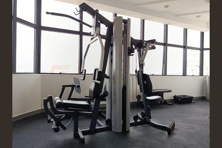 Apartamento para alugar com 33m², 1 quarto e 1 vaga Apartamento para alugar com 33m², 1 quarto e 1 vagaAcademia