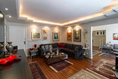 Sala 1 de apartamento à venda com 5 quartos, 320m² em Santo Antônio, Belo Horizonte