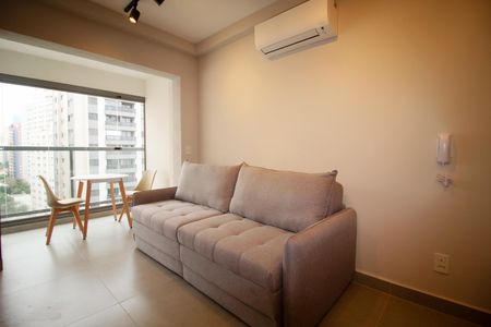 Sala de apartamento à venda com 1 quarto, 30m² em Jardim Paulista, São Paulo