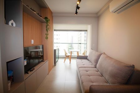 Sala de apartamento à venda com 1 quarto, 30m² em Jardim Paulista, São Paulo