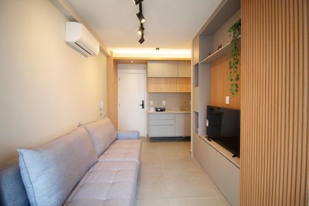 Sala de apartamento à venda com 1 quarto, 30m² em Jardim Paulista, São Paulo