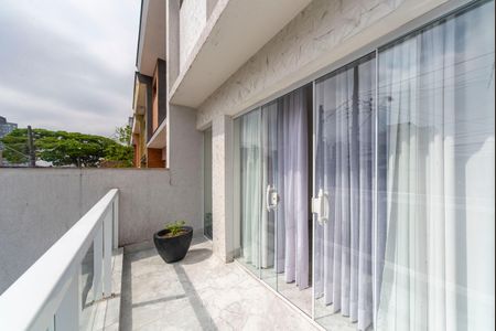 Varanda da Sala de casa à venda com 2 quartos, 280m² em Vila Alzira, Santo André