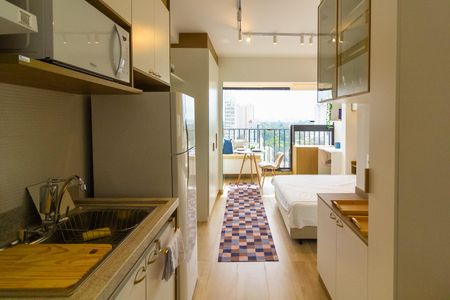 Studio para alugar com 24m², 1 quarto e sem vagaStudio