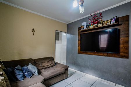 Sala de casa à venda com 3 quartos, 148m² em Vila Lutécia, Santo André