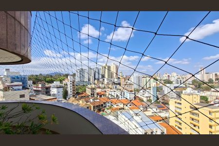 Varanda da Sala de apartamento à venda com 5 quartos, 420m² em Cidade Nova, Belo Horizonte