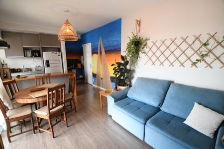 Sala de apartamento para alugar com 2 quartos, 68m² em Jardim Guanabara, Campinas