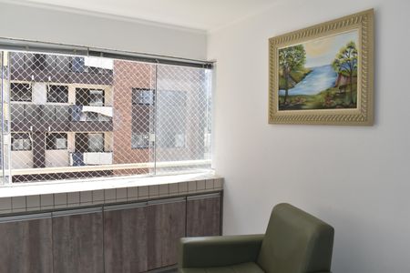 Varanda com Churrasqueira de apartamento para alugar com 3 quartos, 105m² em Campina do Siqueira, Curitiba