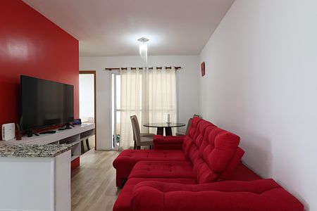 Sala de apartamento à venda com 2 quartos, 46m² em São Sebastião, Porto Alegre