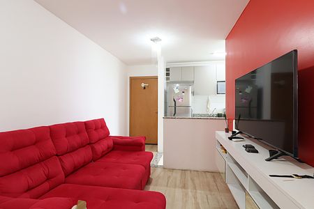 Sala de apartamento à venda com 2 quartos, 46m² em São Sebastião, Porto Alegre