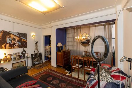 Sala de apartamento para alugar com 3 quartos, 125m² em Santa Cecília, São Paulo