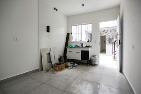 Cozinha de kitnet/studio para alugar com 1 quarto, 22m² em Jardim Paulistano (zona Norte), São Paulo