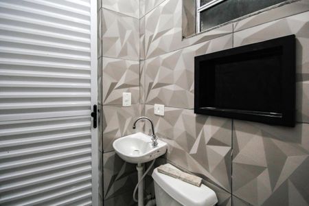 Banheiro da Suíte de kitnet/studio para alugar com 1 quarto, 22m² em Jardim Paulistano (zona Norte), São Paulo