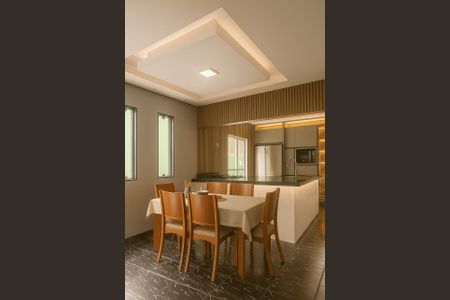 Cozinha de casa para alugar com 2 quartos, 150m² em Nova Mirim, Praia Grande