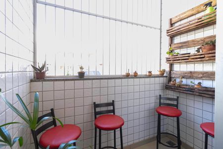 Apartamento à venda com 84m², 3 quartos e 2 vagasVaranda da sala