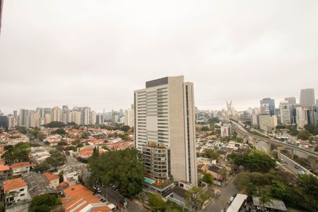 Sacada de kitnet/studio para alugar com 1 quarto, 25m² em Vila Cordeiro, São Paulo
