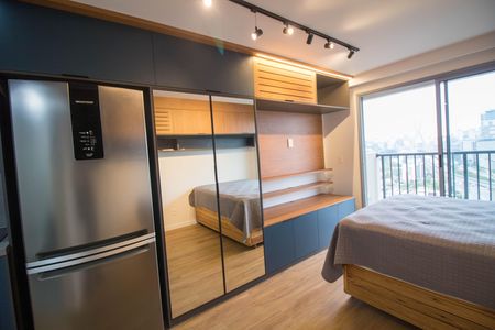 Studio de kitnet/studio para alugar com 1 quarto, 25m² em Vila Cordeiro, São Paulo
