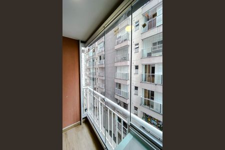 Studio para alugar com 26m², 1 quarto e sem vagaVaranda