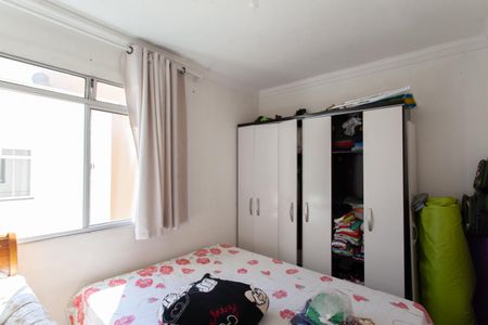 Quarto 2 de apartamento para alugar com 2 quartos, 60m² em São João Batista, Belo Horizonte