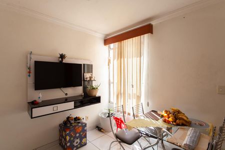 Sala de apartamento para alugar com 2 quartos, 60m² em São João Batista, Belo Horizonte