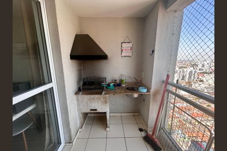 Varanda da Sala de apartamento à venda com 2 quartos, 59m² em Picanço, Guarulhos
