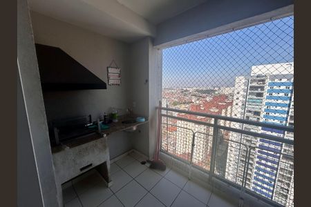 Varanda da Sala de apartamento à venda com 2 quartos, 59m² em Picanço, Guarulhos