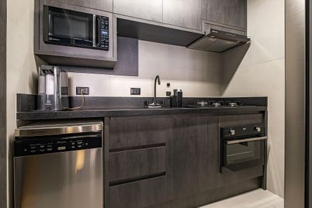 Sala/Cozinha de apartamento à venda com 2 quartos, 160m² em Jardim Paulista, São Paulo