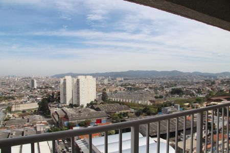 Varanda da Sala de apartamento à venda com 2 quartos, 56m² em Vila Itapegica, Guarulhos