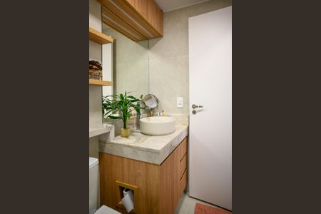 Apartamento à venda com 73m², 3 quartos e 1 vagaBanheiro Social