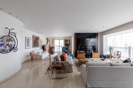 Sala de apartamento à venda com 4 quartos, 315m² em Santa Cecilia, São Paulo
