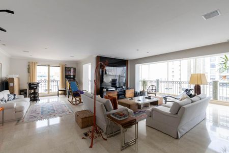Sala de apartamento à venda com 4 quartos, 315m² em Santa Cecilia, São Paulo