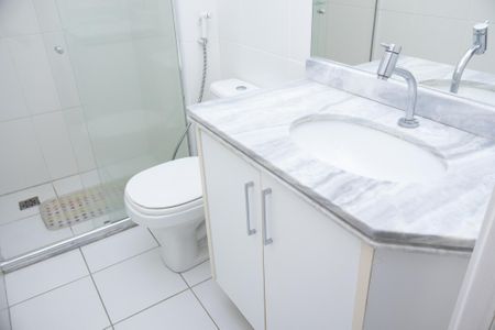 Apartamento para alugar com 80m², 3 quartos e 2 vagasBanheiro da Suíte