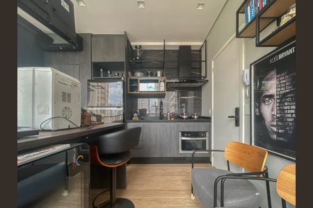 Cozinha de kitnet/studio à venda com 1 quarto, 27m² em Vila Olímpia, São Paulo