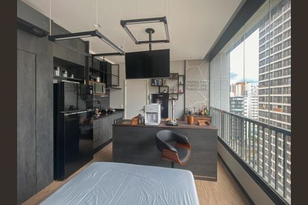 Studio à venda com 27m², 1 quarto e 1 vagaStudio