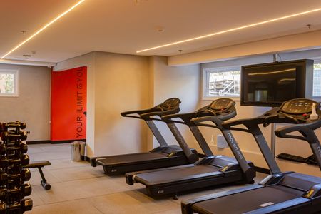 Studio à venda com 19m², 1 quarto e sem vaga Studio à venda com 19m², 1 quarto e sem vagaÁrea comum - Academia