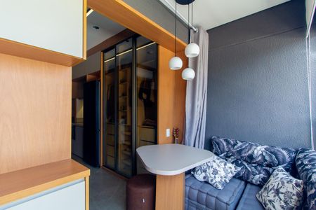 Apartamento à venda com 26m², 1 quarto e sem vagaVaranda