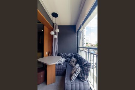 Varanda de apartamento à venda com 1 quarto, 26m² em Jardim Independência (são Paulo), São Paulo