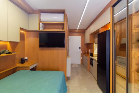 Quarto de apartamento à venda com 1 quarto, 26m² em Jardim Independência (são Paulo), São Paulo