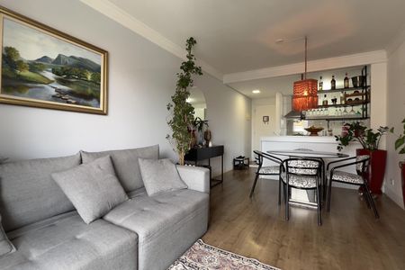 Sala de apartamento à venda com 2 quartos, 61m² em Jardim Barbosa, Guarulhos