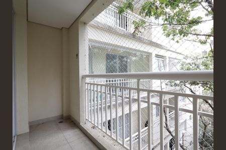 Varanda da Sala de kitnet/studio para alugar com 1 quarto, 33m² em Panamby, São Paulo