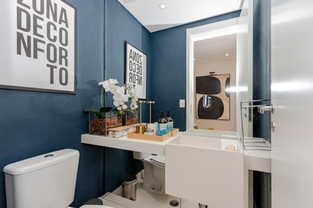 Apartamento à venda com 49m², 1 quarto e 1 vagaLavabo da sala