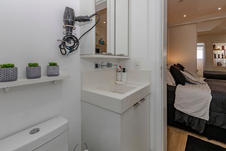 Apartamento à venda com 49m², 1 quarto e 1 vagaBanheiro da Suíte