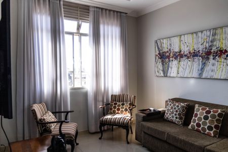 Sala de apartamento à venda com 3 quartos, 86m² em Alto Barroca, Belo Horizonte