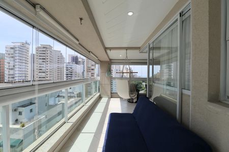 Varanda de apartamento para alugar com 4 quartos, 170m² em Jardim Asturias, Guarujá